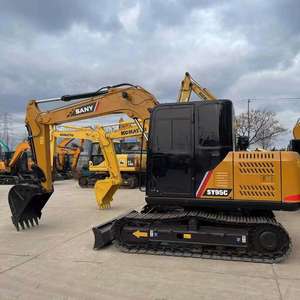 Excavadora Pequeña de 9 Toneladas Barata de China, Nueva Marca SY95C, Maquinaria de Construcción SY95C en Venta - Product Image 2