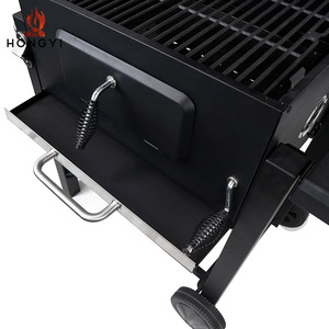 Parrilla Cuadrada de Acero Inoxidable Hongyi 50x40x70cm, Parrilla Portátil Plegable de Carbón para Exteriores de Gran Capacidad para Picnic - Product Image 3