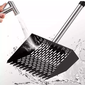 Usine personnalisé métal estampage soudage réglable poulet caca pelle Pet volaille litière tamisage fumier de poulet pelle de nettoyage - Product Image 3