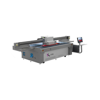 Puissante imprimante à jet d'encre uv grand format machine d'impression d'entreprise PVC bois verre 2513 imprimante à plat uv prix uv