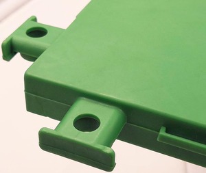 พื้นบาสเก็ตบอลสีเขียว DIY พื้นประสาน PP สำหรับสนามบาสเก็ตบอลในร่มและกีฬาหลายประเภท - Product Image 3