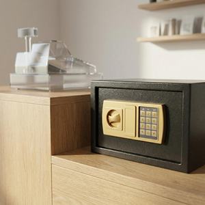 Coffre-fort numérique miniature pour la maison, le bureau et l'hôtel, armoire <span class=keywords><strong>de</strong></span> rangement domestique pour lingots d'or, argent liquide et bijoux - Product Image 4