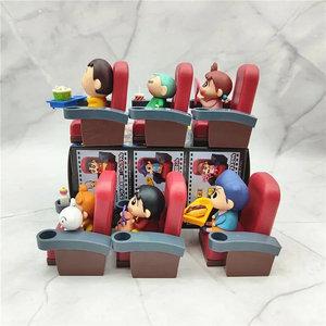 6 pièces/ensemble 9CM Crayon Shin-Chan Figure modèle cinéma figurine voiture châssis Collection Figurine modèle PVC Anime Figure Statues - Product Image 5