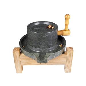 Équipement de broyage de beurre de cacahuètes, petit moulin à pierre domestique, moulin à pierre artisanal à disque de broyage, mini machine à lait de soja manuelle - Product Image 4