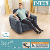 Canapé-lit gonflable Intex 66551, fauteuil gonflable en PVC floqué