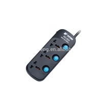 Stopkontak Ekstensi Universal Standar Eropa DF dengan 3~6 Stopkontak AC dan Soket Daya UK Produksi OEM/ODM Harga Terbaik