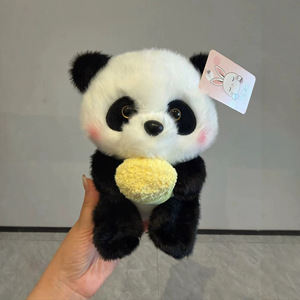 Adorable Peluche Panda Fleur Géante, Cadeau d'Anniversaire de Chengdu, Jouet pour Machine à Pinces - Product Image 4
