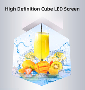Rotating 6-Sided Cube Shaped Outdoor LED Advertising <strong>Display</strong> with 2.5mm Pixel Pitch and 3-Year Warranty - Product Image 4