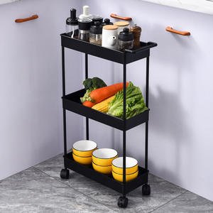 Debajo del escritorio estante organizador <span class=keywords><strong>de</strong></span> mesa cesta <span class=keywords><strong>de</strong></span> almacenamiento escritorio gabinete <span class=keywords><strong>de</strong></span> alambre <span class=keywords><strong>carrito</strong></span> rodante - Product Image 3