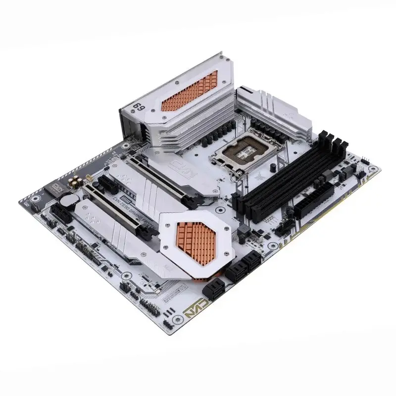 Bo Mạch Chủ CPU CPU Ddr4 Gpu H61atx X99 Lga 1151 B250 B75 H110 Máy Tính Để Bàn Chơi Game Đông Lạnh CVN Z690 Đầy Màu Sắc