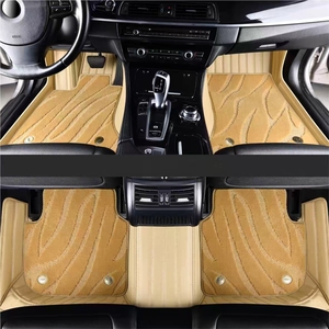 Alfombrilla de Piso Automotriz Personalizada para Volvo XC60 XC90 S60 S90 <span class=keywords><strong>XC40</strong></span> S40 <span class=keywords><strong>C40</strong></span> C20 C30, Material Ecológico de Cuero para Interiores - Product Image 3