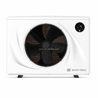Pompe à chaleur numérique pour piscine R32 DC Inverter avec contrôle à distance IoT, économie d'énergie, respectueuse de l'environnement, fonctionnement silencieux pour piscines résidentielles