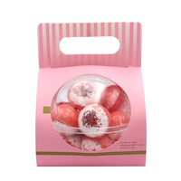 Mini bulles de bain séchées, boisson pour les enfants, cristal, fleurs séchées, sans danger, SPA, 12 grandes balles de bain, coffret cadeau avec huile essentielle naturelle