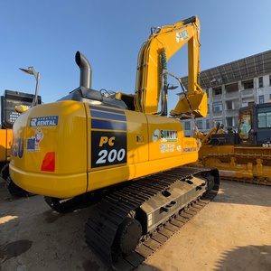 รถขุดไฮดรอลิกแบบตีนตะขาบ โคมัตสึ PC200 ขนาด 20 ตัน สภาพใหม่เกือบเหมือนใหม่ สำหรับงานก่อสร้างคุณภาพสูง - Product Image 1