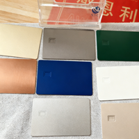 Angepasste Zugangskontrollkarten T5577 NFC RFID Wasserdichte Metallkarten mit ISO 7815/14443A Protokoll und 363-Bit-Speicher