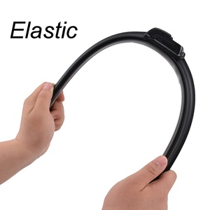 Meilleures ventes : Lame d'essuie-glace souple et plate sans armature, en caoutchouc de rechange, compatible avec 95% des véhicules, pour bras à crochet U/J - Product Image 4