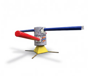 EASYFUN - Nuevo Diseño de Fábrica, Pista Inflable Wipeout, Juego Mecánico Interactivo con Obstáculos Dobles Giratorios para 1-9 Personas - Product Image 3