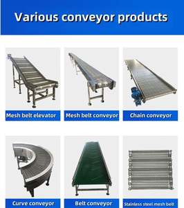 Convoyeur à godets incliné automatique à courroie en Z pour levage de charges - Product Image 5
