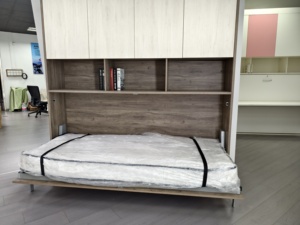 Modern Style Single <strong>Bed</strong> Space-Saving Wall <strong>Bed</strong> Murphy <strong>Bed</strong> for Twin Size Mattress - Product Image 5