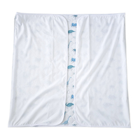En stock – Lot de 5 couches absorbantes lavables et réutilisables à 5 couches, livraison rapide, protection anti-fuites, protège-matelas pour l'incontinence adulte avec rabats