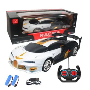 Remote Control Toy for kids Gifts 2.4G 1:18 4wd powerful high speed car with led light USB rechargeable battery car toys