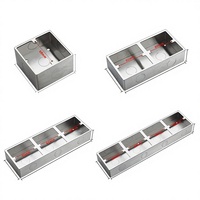 Caja de Acero Inoxidable Tipo 86 de Bajo Precio para Montaje en Superficie, Caja de Salida Expuesta, Panel de Interruptor de Pared, Enchufe Universal Expuesto