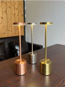 Portable LED Wireless <b>Touch</b> Desk <b>Lamp</b> Rechargeable Table Light 3 Colors Dimmable Bedside Creative Ambient <b>Lamp</b> for Room Decor - Product Image 2