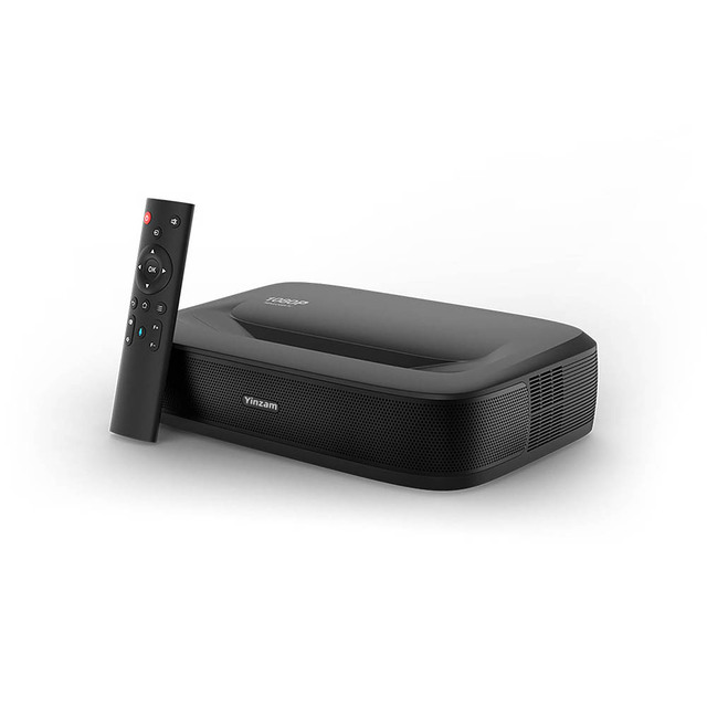 Yinzam Newest H2 MAX 8K Projector, Full Color Laser Light Wan OS 4GB 64GB Electric Focus 8 Point Keystone Android Proyector 4K