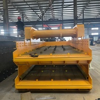 Gold-Bergbau Horizontales Zweiwellen-Vibrationssieb, Vielseitig Einsetzbar, Robust und Langlebig, Hochleistungs-Mineralabscheider