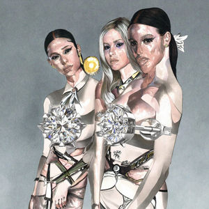 Expédition rapide, boucles d'oreilles clous en argent sterling 925, forme de fleur classique Tishya, diamant, 6,5 mm, couleur D, moissanite VVS, tiers - Product Image 2