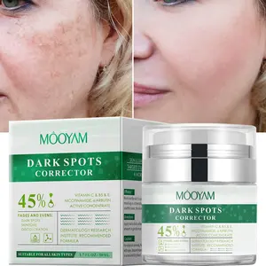 Dark Spot Remover Cream Vitamin C Lightens Skin Inhibits Melanin Pigmentation Whitening Blemish Cream Freckles Removal Cream