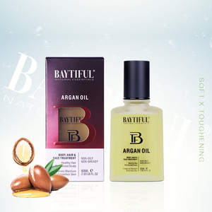Baytifulヘアセラムプライベートラベルモロッコアルガンオイル修理損傷した100% 純粋なヘアセラム - Product Image 2