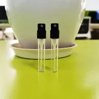 Pequeno testador de spray de perfume, garrafas da amostra de perfume 1.5ml, venda imperdível