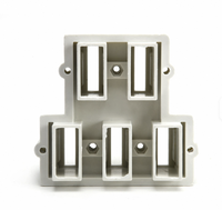 Connecteur isolé en plastique ABS pour système de busway à 5 fils, vente en gros personnalisée pour busway industriel