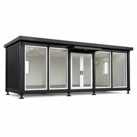 Cabine préfabriquée en conteneur pour poste de garde, guichet de billetterie et petit magasin de détail