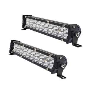 Kit d'enceintes LELANPU, barre lumineuse <span class=keywords><strong>LED</strong></span> auxiliaire extérieure de 8 pouces pour FJ Cruiser, projecteurs tout-terrain pour toit de véhicule utilitaire sport (UTV) - Product Image 1
