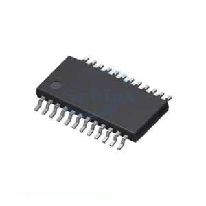 Buy Online Electronic Components Power Management (PMIC) 24 TSSOP Exposed Pad BTS722204ESAXUMA1 Original One Stop Service - Product Image 1