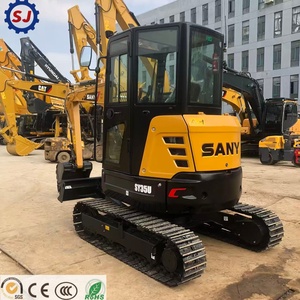 Excavatrice SANY SY35U d'occasion, 3,5 tonnes, équipement de construction économe en carburant, mini-pelle fiable et durable, en stock SY16C SY60C SY75C - Product Image 3