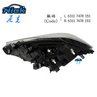 Pour BMW Série 4 F32 Phare LED 2017-2020 BMW F32 F36 420i 428 430i 435i M3 M4 Gauche et Droit Phare d'origine LED DRL