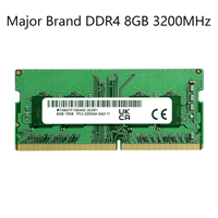 Mémoire RAM de grande marque 8 Go DDR4 3200 MHz SODIMM 1RX8 PC4 3200AA pour ordinateur portable et mini PC, d'occasion, originale, testée, grade A, démontée