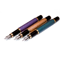 Stylo pour calligraphie arabe, ensemble de 3 stylos (1 mm, 2 mm, 3 mm), pour la calligraphie arabe, persane, ourdou, hébraïque, kurde, sans encre