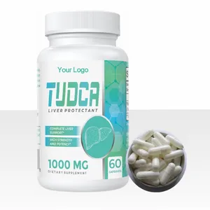 Label pribadi suplemen Tudca Acid Acid 500mg Tudca kapsul untuk kesehatan hati