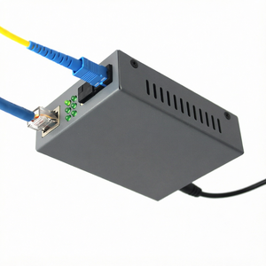 ตัวแปลงสัญญาณไฟเบอร์ออปติก Yunvo FTTH 10/100M HTB3100 Netlink 25KM A/B ไฟเบอร์เดี่ยว โหมดเดียว POE/GSM อินเทอร์เฟซ SC รับประกัน 1 ปี - Product Image 1