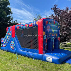 Toboggan gonflable pour enfants, terrain de jeux pour enfants, toboggan aquatique, articles de location - Product Image 1