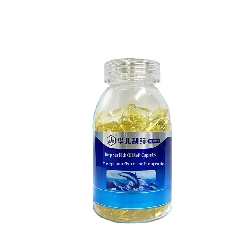 特価NCPCオメガ3の高含有量は血圧を下げる深海魚油ソフトジェルカプセル