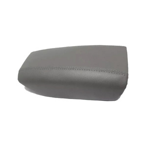 Volvo S80 Armrest Box Cover Leather 1999-2006 <b>Black</b> Gray Beige Storage Center <b>Console</b> Accessory - Product Image 4