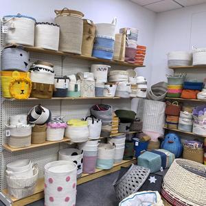 Hình Chữ Nhật Có Thể Gập Lại Quần Áo Đồ Chơi Bông Sợi Dây Thừng Giỏ Với Xử Lý Tua Trang Trí Nội Thất Giặt Cản Hơi Cho Chăn Lưu Trữ lặt vặt - Product Image 6