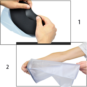 Protector de Vendaje Desechable Impermeable para Líneas <span class=keywords><strong>PICC</strong></span>, para el Cuidado de Heridas Médicas, Ecológico, de PVC/TPU, para Piernas, Brazos y Pies de Adultos - Product Image 4