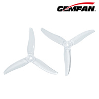 Hélices Gemfan Bash 3.5 Ultra Légères 1.6g en PC Haute Résistance, Accessoires et Pièces pour Drones Freestyle