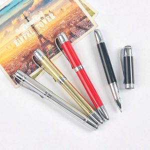 High-End Custom 0.7mm Steel Roller Ballpoint <b>Pen</b> Custom Logo Engraving Fat Metal Business Promotion Gift Writing Instrument - Product Image 3
